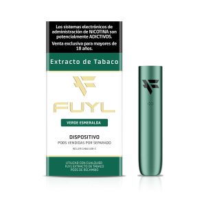 Fuyl dispositivo extracor de tabaco verde esmeralda
